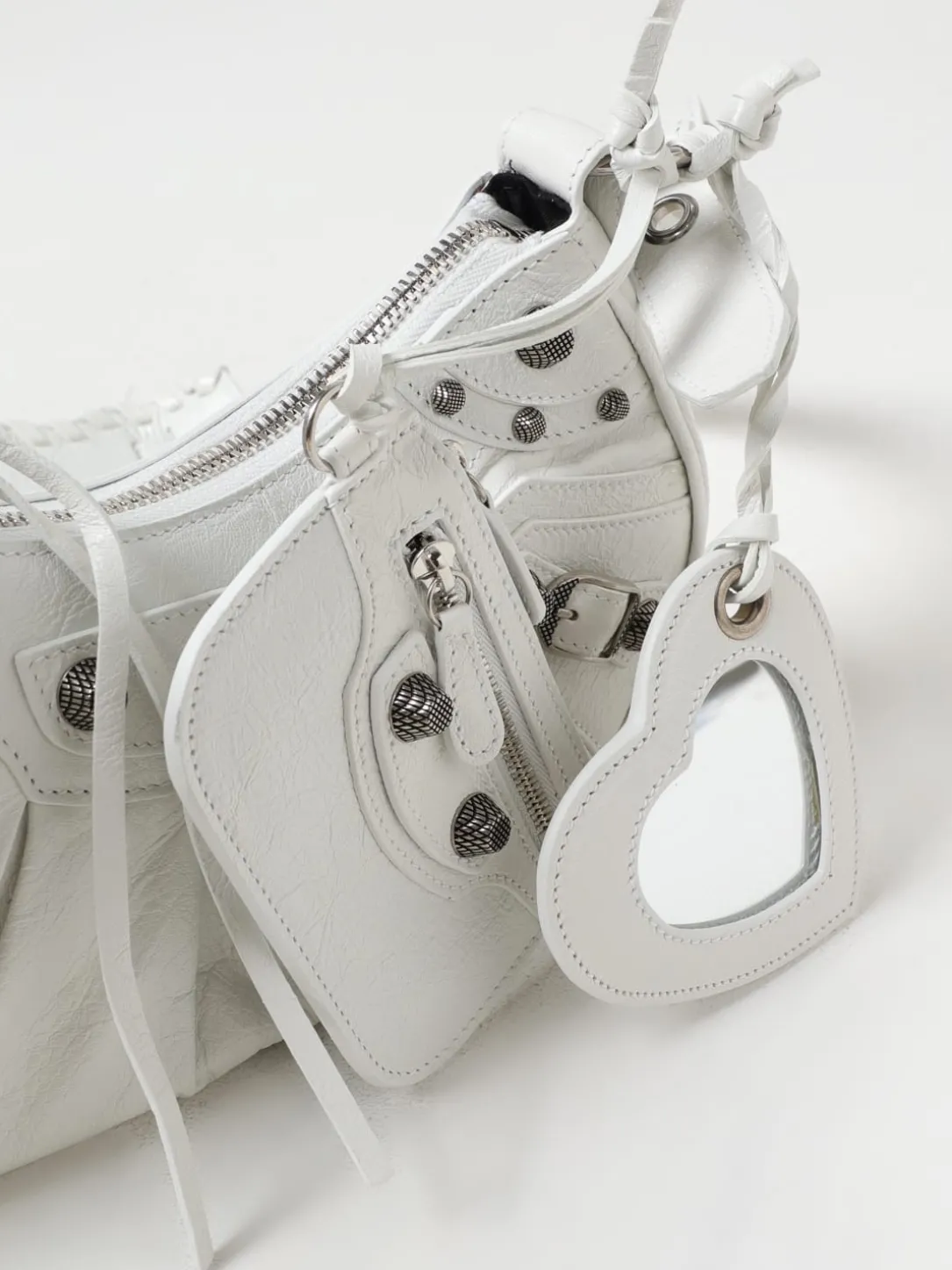 Borsa Le Cagole XS Balenciaga in pelle Arena