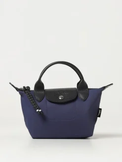Borsa Le Pliage Energy XS Longchamp in nylon riciclato e pelle a grana