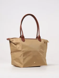 Borsa Le Pliage Original L Longchamp in nylon riciclato e pelle