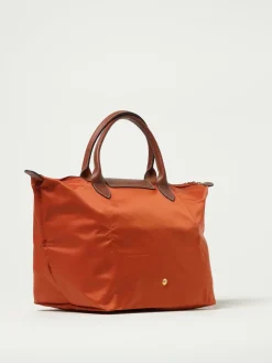 Borsa Le Pliage Original M Longchamp in nylon riciclato e pelle
