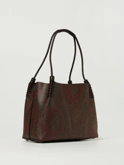 Borsa Libra Etro in cotone spalmato