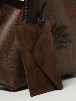 Borsa Libra Etro in cotone spalmato