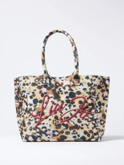 Borsa Liu Jo in canvas con stampa all over