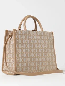 Borsa Liu Jo in pelle sintetica e canvas con monogram jacquard