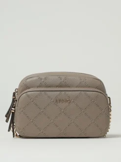 Borsa Liu Jo in pelle sintetica a grana con logo goffrato