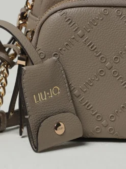 Borsa Liu Jo in pelle sintetica a grana con logo goffrato