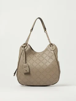 Borsa Liu Jo in pelle sintetica a grana con logo goffrato