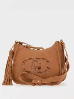 Borsa Liu Jo in pelle sintetica a grana con monogram LJ traforato
