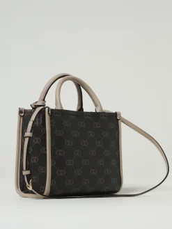 Borsa Liu Jo in pelle sintetica a grana con monogma LJ all over