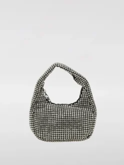 Borsa Liu Jo in viscosa con strass incastonati a griffe