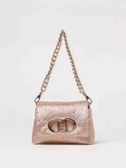 Borsa Liu Jo in viscosa con strass all over