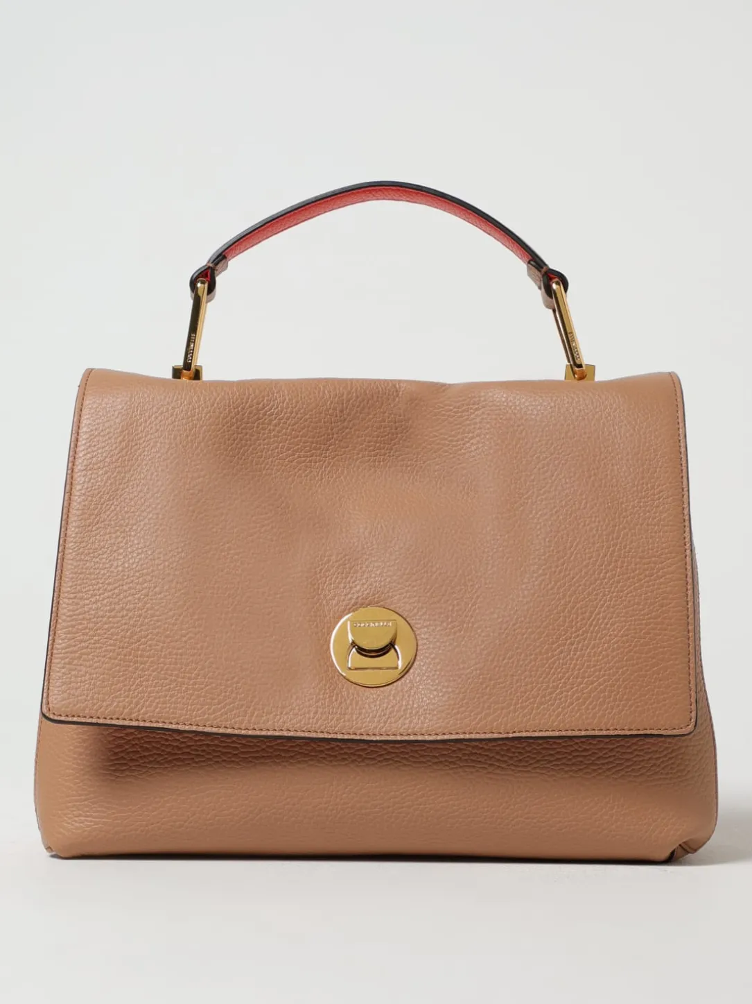 Borsa Liya Coccinelle in pelle a grana