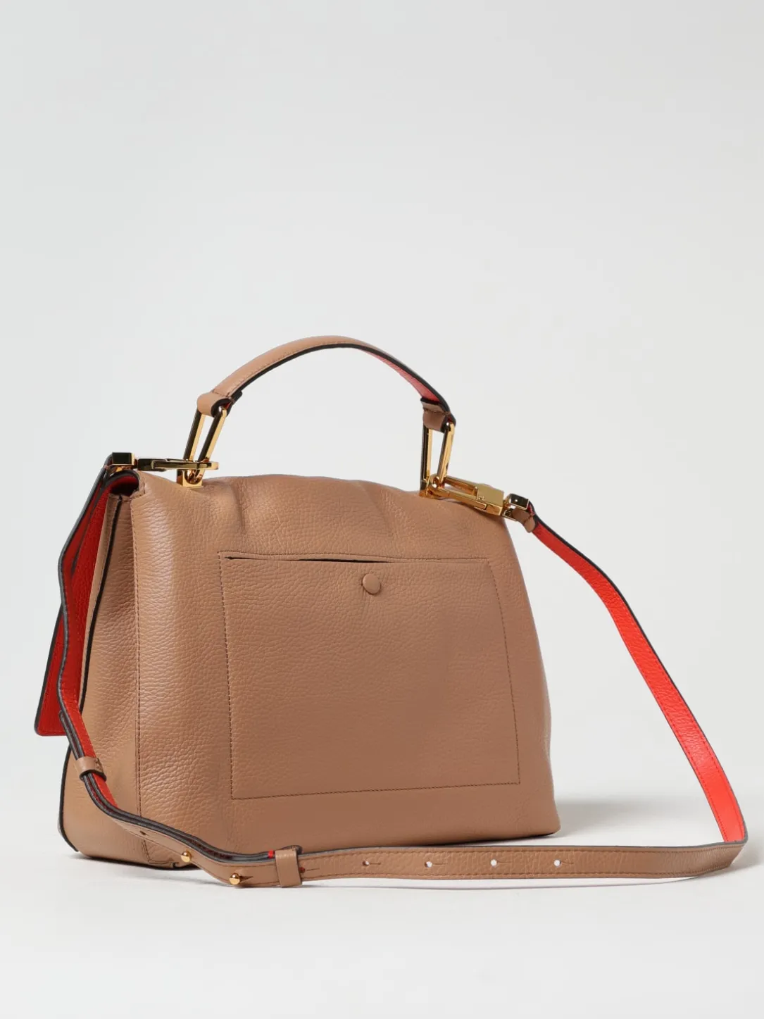 Borsa Liya Coccinelle in pelle a grana