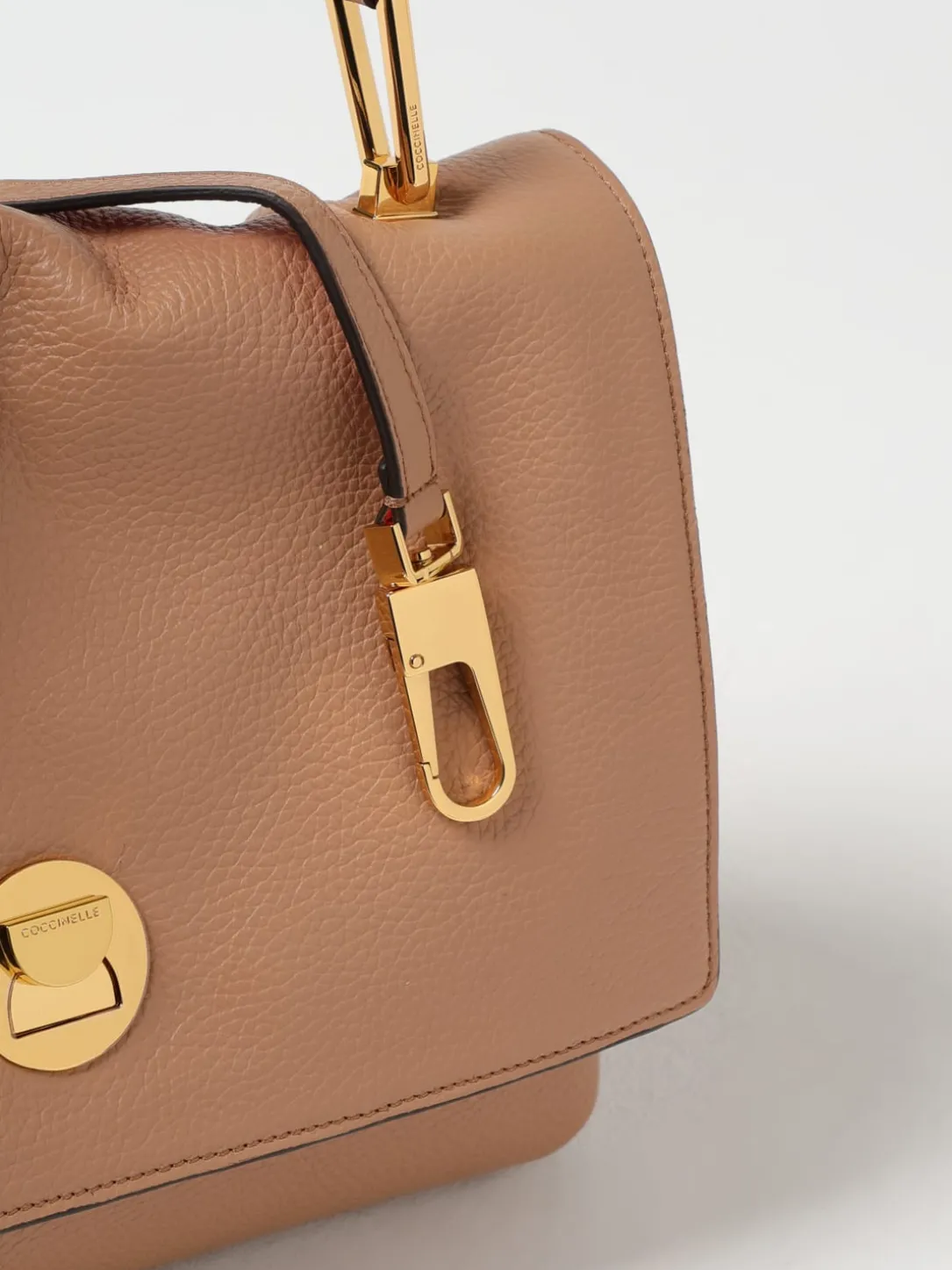 Borsa Liya Coccinelle in pelle a grana