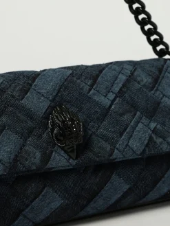 Borsa Long Kensington Kurt Geiger London in denim di cotone