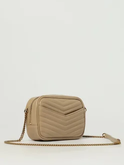 Borsa Lou Mini Saint Laurent in nappa trapuntata chevron