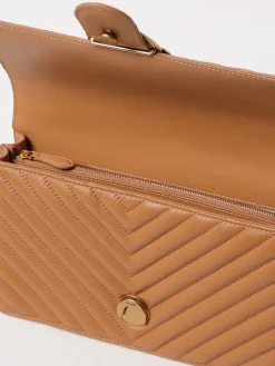 Borsa Love Bag One Pinko in pelle trapuntata chevron