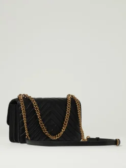 Borsa Love Bag Pinko in nappa matelassè chevron