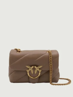 Borsa Love Bag Puff Mini Pinko in nappa matelassè