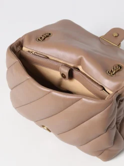 Borsa Love Big Puff Pinko in nappa trapuntata