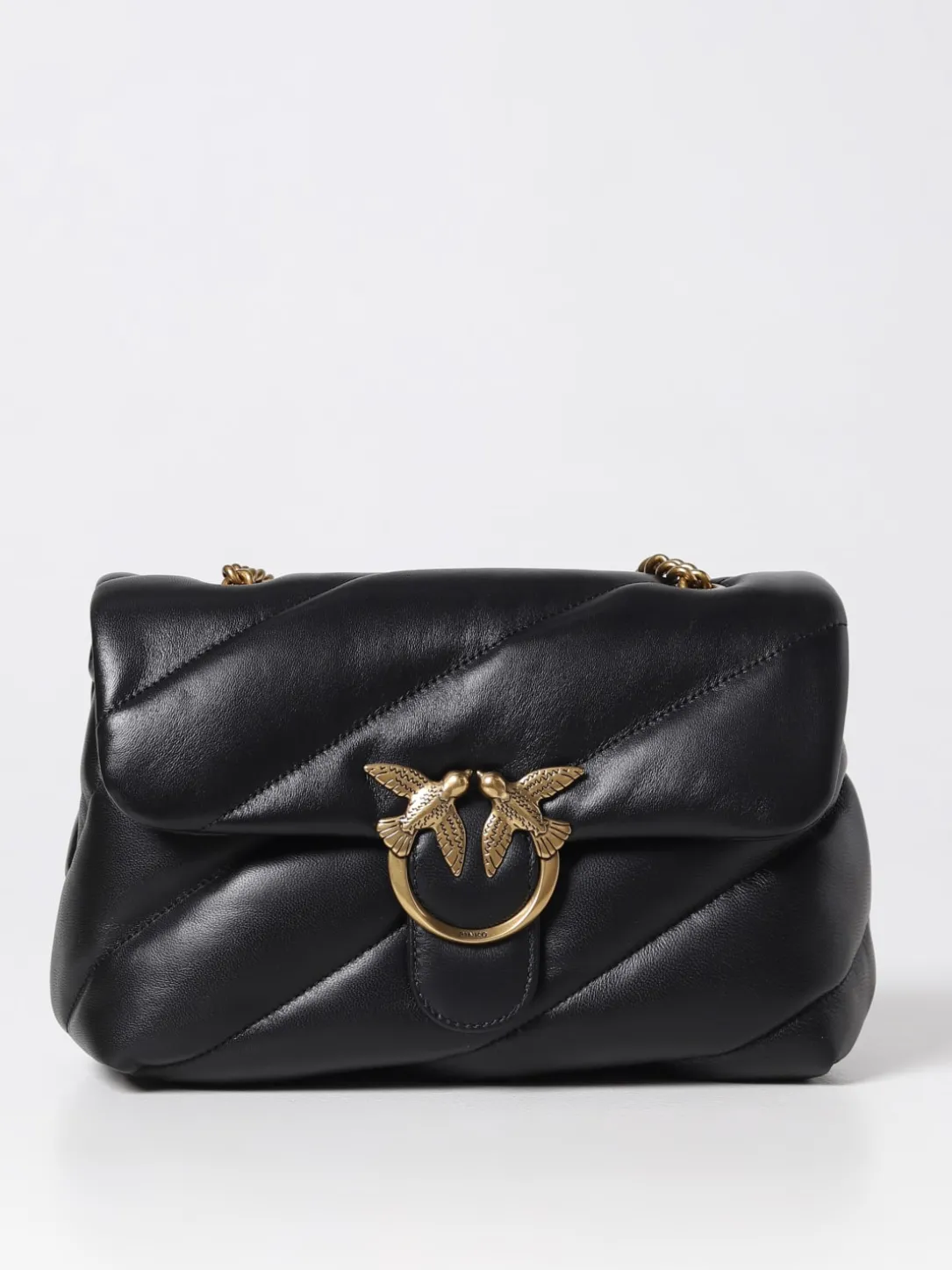 Borsa Love Classic Puff Pinko in nappa trapuntata