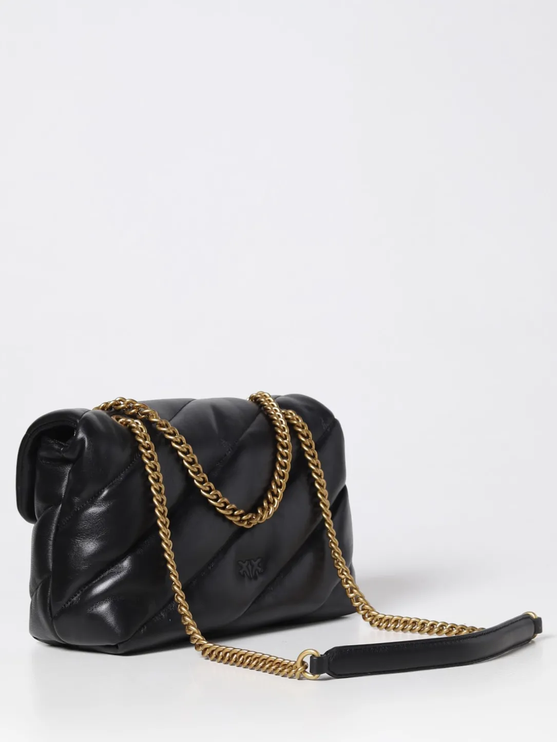 Borsa Love Classic Puff Pinko in nappa trapuntata