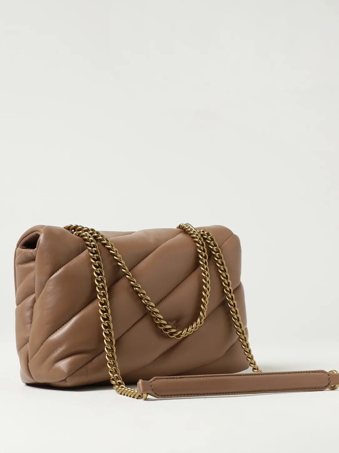 Borsa Love Classic Puff Pinko in nappa trapuntata