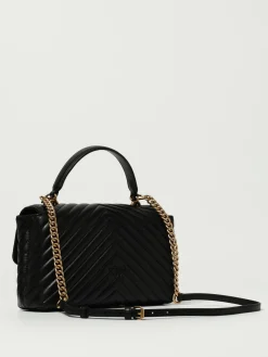 Borsa Love Lady Puff Medium Pinko in nappa matelassè chevron