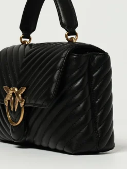 Borsa Love Lady Puff Medium Pinko in nappa matelassè chevron