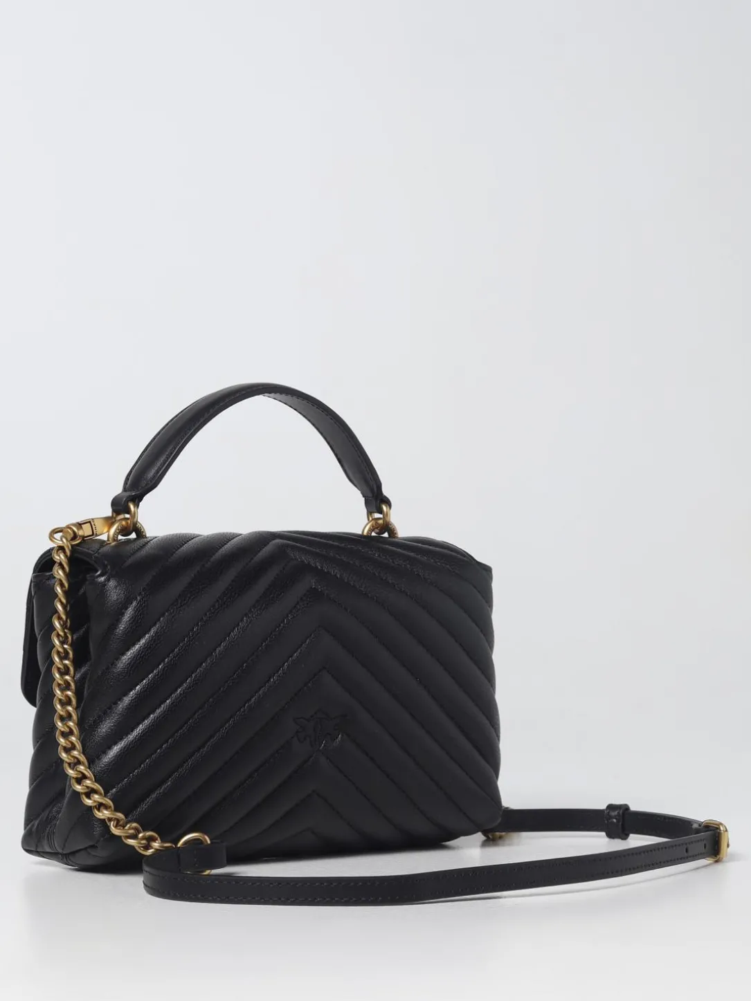 Borsa Love Lady Puff Pinko in nappa trapuntata