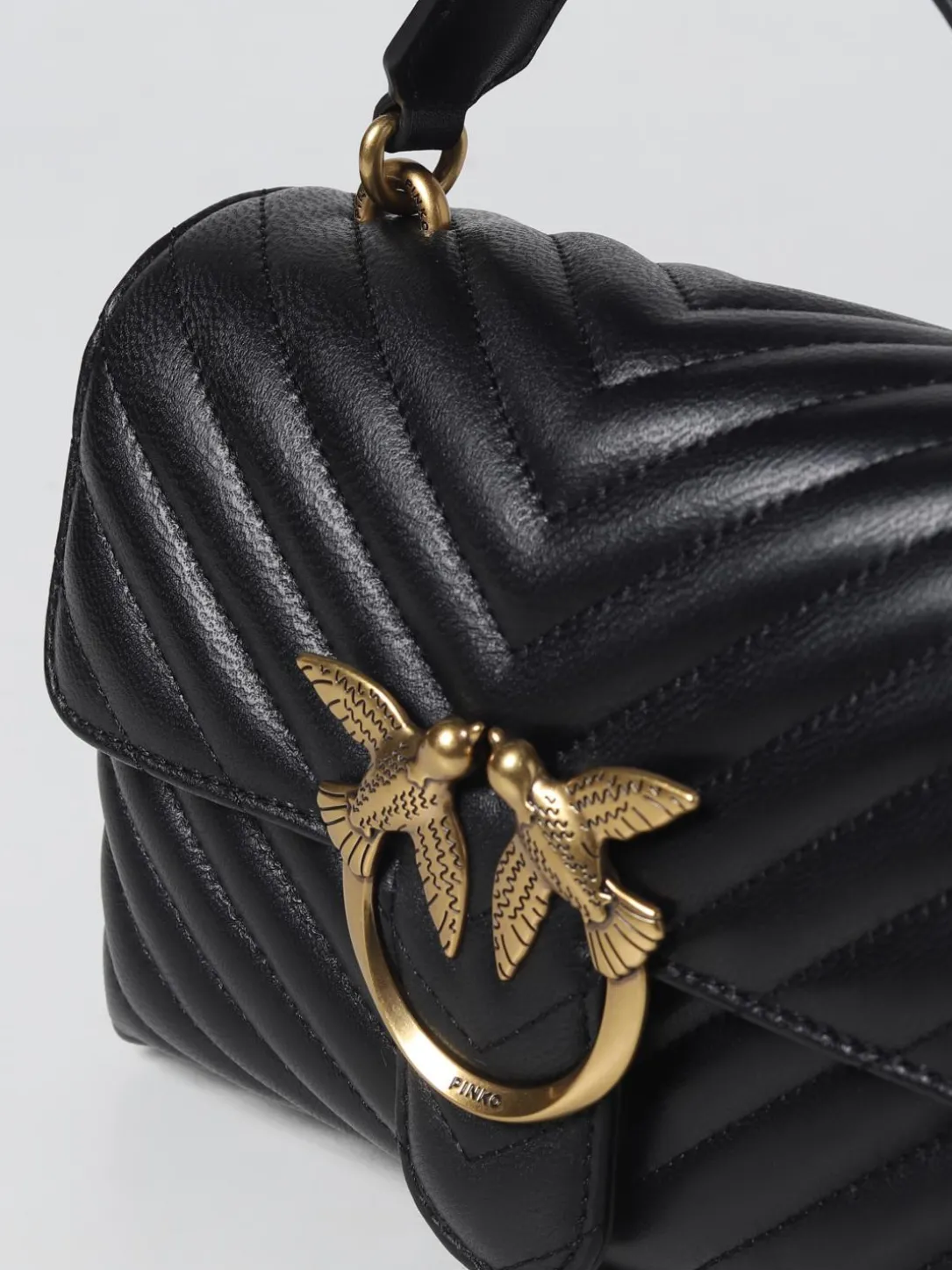 Borsa Love Lady Puff Pinko in nappa trapuntata