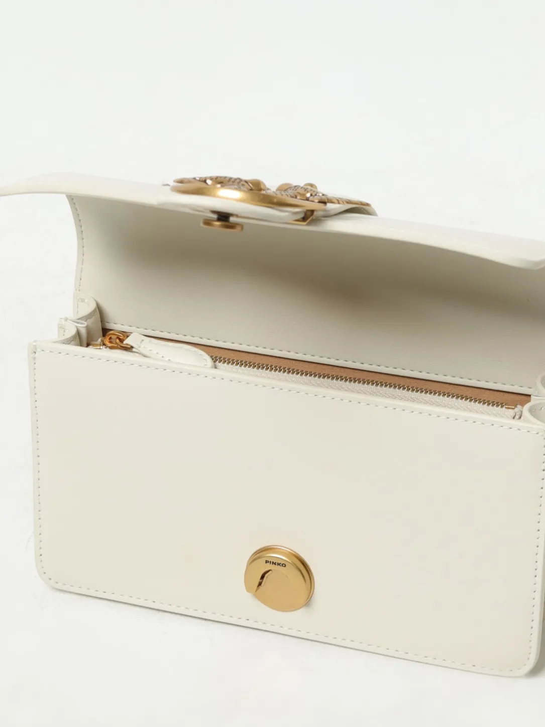 Borsa Love Mini Pinko in pelle