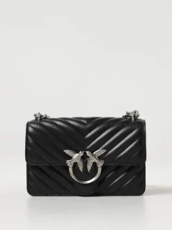 Borsa Love Mini Pinko in nappa matelassé