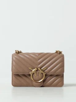 Borsa Love Mini Pinko in nappa matelassé