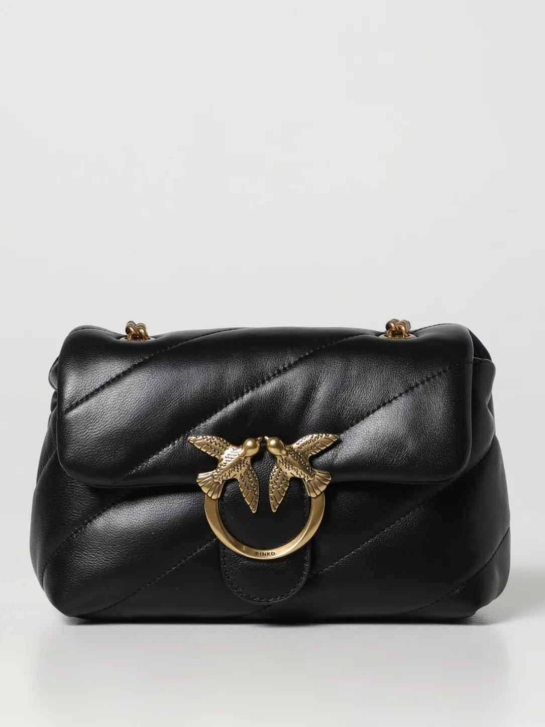 Borsa Love Mini Puff Pinko in nappa trapuntata