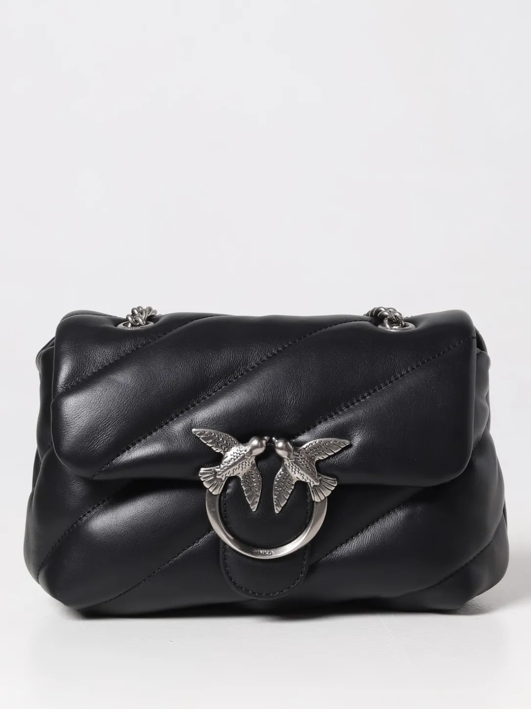 Borsa Love Mini Puff Pinko in nappa trapuntata