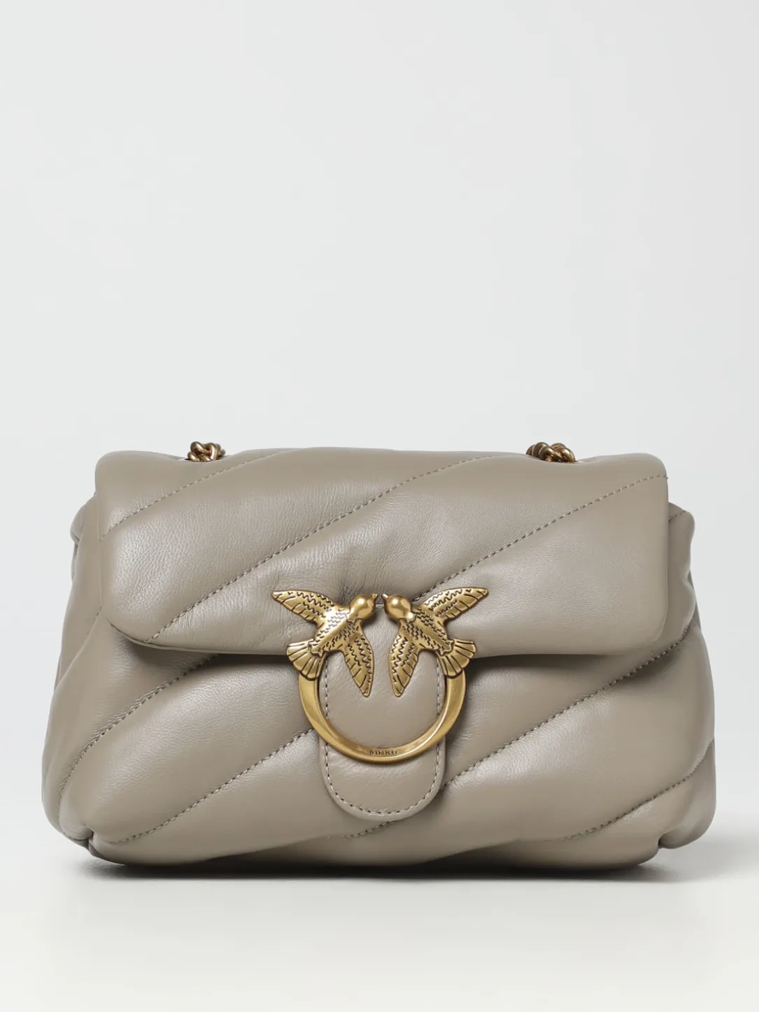 Borsa Love Mini Puff Pinko in nappa trapuntata