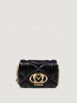 Borsa Love Moschino in nappa sintetica matelassè