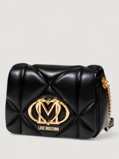 Borsa Love Moschino in nappa sintetica matelassè