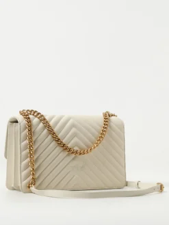 Borsa Love One Classic Pinko in nappa chevron