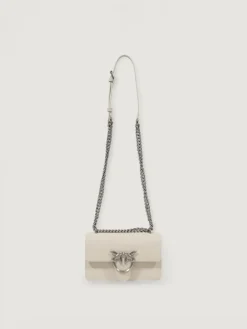 Borsa Love One Mini Pinko in pelle