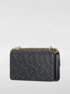 Borsa Love One Pinko in pelle con logo all over