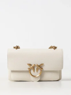 Borsa Love Pinko in pelle a grana