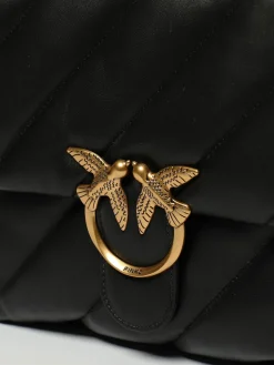 Borsa Love Puff Big Pinko in nappa trapuntata