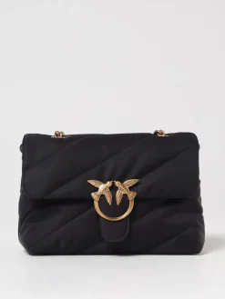 Borsa Love Puff Classic Pinko in nylon trapuntato