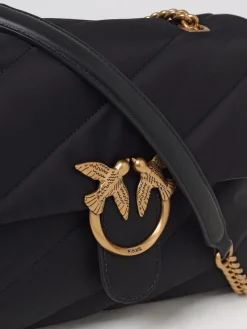 Borsa Love Puff Classic Pinko in nylon trapuntato