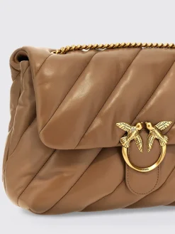 Borsa Love Puff Pinko in nappa matelassé