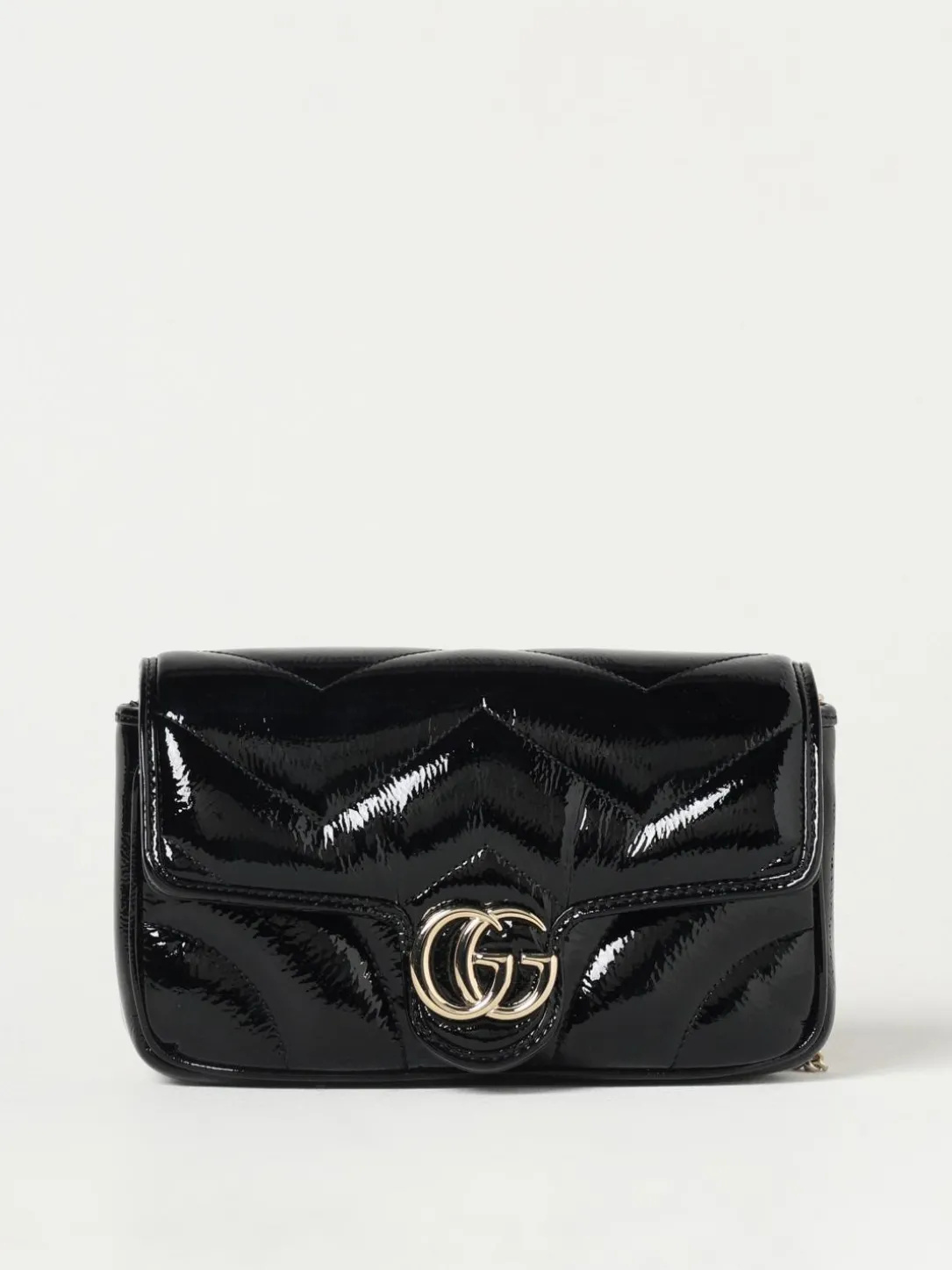 Borsa Marmont Gucci in pelle verniciata matelassè