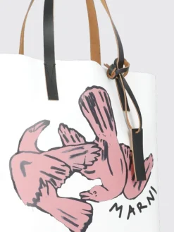 Borsa Marni in poliestere stampato