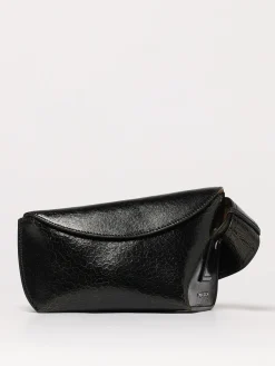 Borsa McQueen in pelle cracklè